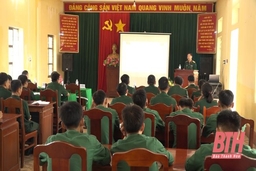 Bộ CHQS tỉnh Thanh Hóa: Nâng cao nhận thức, kỹ năng cho Đoàn viên thanh niên