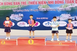 Giành thêm 2 HCV, Thanh Hoá có cú “nhảy vọt” tại giải bóng bàn trẻ, thiếu niên, nhi đồng toàn quốc