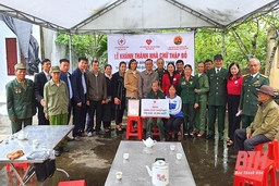 Khánh thành “Nhà Chữ thập đỏ” tại huyện Quảng Xương
