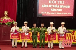 Trại Giam Thanh Lâm tổ chức Hội thi cảnh sát quản giáo giỏi