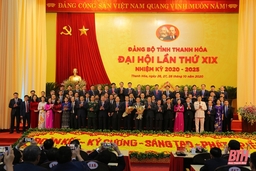 Thông cáo báo chí: Kết quả Đại hội đại biểu Đảng bộ tỉnh Thanh Hoá lần thứ XIX, nhiệm kỳ 2020 - 2025