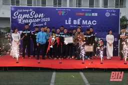 FC Chinh Chiến vô địch Giải bóng đá Sam Son league mùa thứ 4