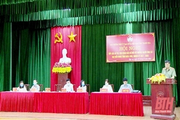 Ứng cử viên đại biểu HĐND tỉnh tiếp xúc cử tri tại huyện Nga Sơn