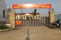 Huyện Vĩnh Lộc cách ly tập trung 8 công dân từ 2 ổ dịch Bắc Ninh và Bắc Giang trở về địa phương