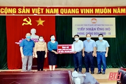 MTTQ huyện Hoằng Hóa kêu gọi ủng hộ được gần 2,6 tỷ đồng phòng, chống dịch COVID-19