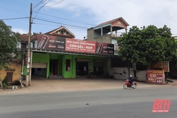Quán ăn dọc Quốc lộ 1A trên địa bàn t hị xã Bỉm Sơn dừng hoạt động từ 16 giờ ngày 25-8-2021