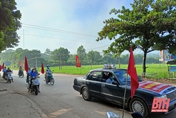 Huyện Thạch Thành tăng cường công tác tuyên truyền phòng, chống dịch COVID-19
