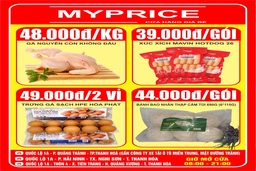 Nhiều chương trình ưu đãi tại chuỗi siêu thị giá rẻ MYPRICE