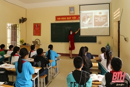 Xây dựng môi trường học đường không khói thuốc ở huyện Hà Trung