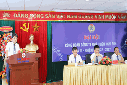 Đại hội Công đoàn Công ty Nhiệt điện Nghi Sơn khóa III, nhiệm kỳ 2022-2027