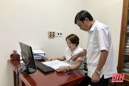 Huyện Triệu Sơn chú trọng công tác kiểm tra, giám sát, ngăn ngừa vi phạm của tổ chức đảng và đảng viên