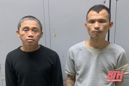 Công an TP Thanh Hóa bắt 2 đối tượng cướp giật tài sản