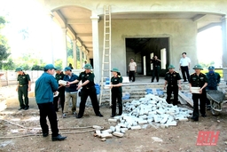Những công trình thắm tình quân dân ở huyện Triệu Sơn