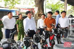 Ban Pháp chế HĐND tỉnh giám sát việc chấp hành pháp luật trong công tác PCCC tại thị xã Nghi Sơn