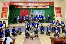 Bảo tồn, truyền dạy dân ca, dân vũ, dân nhạc truyền thống dân tộc Thái tại huyện Lang Chánh