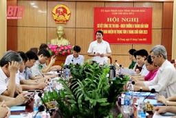 Cụm thi đua số 2 tỉnh Thanh Hóa sơ kết công tác thi đua - khen thưởng 6 tháng đầu năm