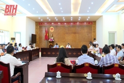 Sở GD&ĐT Thanh Hóa làm việc với huyện Thọ Xuân về công tác giáo dục