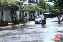 Thanh Hoá có mưa vừa, mưa to ở nhiều nơi