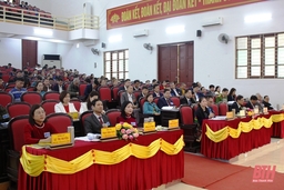 Đại hội đại biểu MTTQ huyện Quan Hóa lần thứ XV, nhiệm kỳ 2024-2029