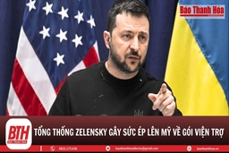 Ông Zelensky kêu gọi Chủ tịch Hạ viện Mỹ bỏ chặn gói viện trợ Ukraine 
