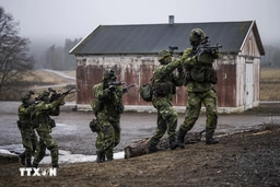 Thụy Điển điều 400-500 quân tới Latvia để tham gia sứ mệnh của NATO
