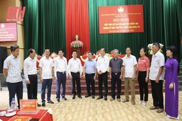Đoàn ĐBQH tỉnh Thanh Hóa tiếp xúc cử tri các huyện Vĩnh Lộc và Thạch Thành trước Kỳ họp thứ 7, Quốc hội khóa XV
