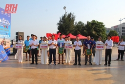 Khởi tranh Giải Quần vợt bãi biển vô địch quốc gia cúp VTV8 - Sầm Sơn Thanh Hóa 2024