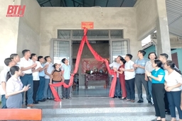 MTTQ huyện Vĩnh Lộc trao nhà “Đại đoàn kết” cho hộ nghèo 