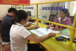 Thị xã Bỉm Sơn đẩy nhanh tiến độ cấp giấy chứng nhận QSDĐ
