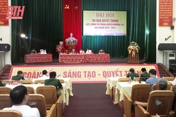 Đại hội Thi đua Quyết thắng lực lượng vũ trang huyện Mường Lát giai đoạn 2019-2024