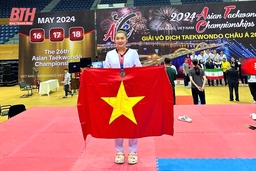 VĐV Phạm Ngọc Châm giành HCĐ tại Giải vô địch Taekwondo châu Á năm 2024