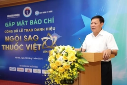 18 doanh nghiệp và 68 sản phẩm thuốc được trao giải “Ngôi sao thuốc Việt”