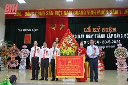 Kỷ niệm 70 năm thành lập Đảng bộ xã Hưng Lộc (Hậu Lộc)