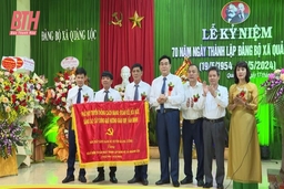 Đảng bộ xã Quảng Lộc kỷ niệm 70 năm ngày thành lập