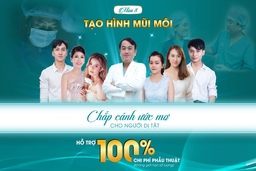 Bệnh viện JK Nhật Hàn khởi động chương trình “Tạo hình mũi môi dị tật - Chắp cánh ước mơ” miễn phí