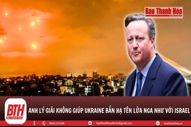 Ngoại trưởng Anh nêu lý do Ukraine không được bảo vệ như Israel