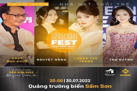 “My Sói”  Thu Quỳnh góp mặt trong đêm nghệ thuật Sun Fest Sầm Sơn thứ 14