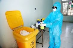 Tăng cường quản lý chất thải trong phòng, chống dịch COVID-19