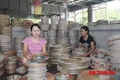 Độc đáo những sản phẩm mỹ nghệ làm từ cói, bèo tây