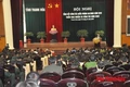 Phó Bí thư Tỉnh ủy Đỗ Minh Tuấn chúc mừng cán bộ chiến sĩ Bộ Chỉ huy quân sự tỉnh; Bộ đội biên phòng tỉnh