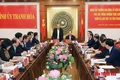 Phó Bí thư Thường trực Tỉnh uỷ Đỗ Trọng Hưng làm việc về công tác chuẩn bị tổ chức Đại hội đại biểu Đảng bộ huyện Như Xuân