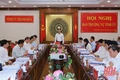Ban Thường vụ Tỉnh ủy cho ý kiến vào kế hoạch đầu tư công năm 2021 và nhiều nội dung quan trọng khác