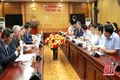 Đoàn công tác của Đại sứ quán Hoa Kỳ thăm và làm việc tại Trường Đại học Hồng Đức