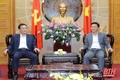 Bí thư Tỉnh ủy Đỗ Trọng Hưng tiếp Phó Thống đốc Ngân hàng Nhà nước Việt Nam