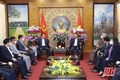 Bí thư Tỉnh ủy Đỗ Trọng Hưng tiếp Phó Thống đốc Ngân hàng Nhà nước Việt Nam