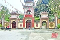 Khánh đá cổ tiếng vang như chuông đồng trong ngôi chùa nghìn năm tuổi ở xứ Thanh