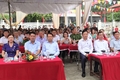 Trưởng Ban Tổ chức Tỉnh ủy Nguyễn Văn Hùng dự Ngày hội Đại đoàn kết toàn dân tộc tại thôn Xuân Tiên