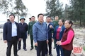 Bí thư Tỉnh ủy Đỗ Trọng Hưng kiểm tra tiến độ thi công một số dự án, công trình phục vụ công tác phòng, chống lụt bão