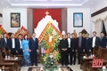 Phó Bí thư Tỉnh ủy Trịnh Tuấn Sinh thăm, chúc mừng Tòa Giám mục Thanh Hóa nhân Lễ Giáng sinh năm 2023