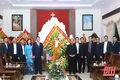Phó Bí thư Tỉnh ủy Trịnh Tuấn Sinh thăm, chúc mừng Tòa Giám mục Thanh Hóa nhân Lễ Giáng sinh năm 2023